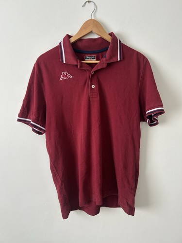 Burgundy kappa polo shirt size - burgundy,