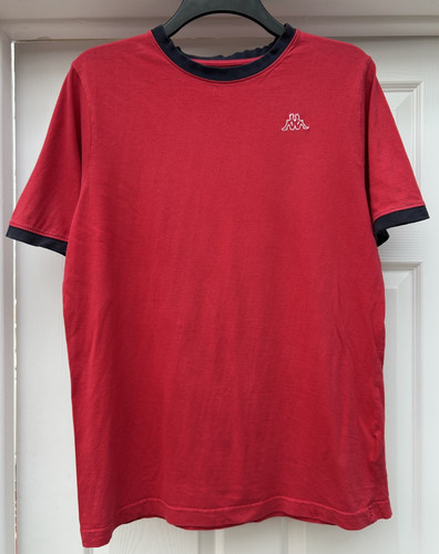 Kappa red shirt mens size - red, t-shirt