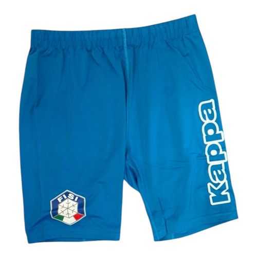 Azzurro italia sport shorts - azzurro,