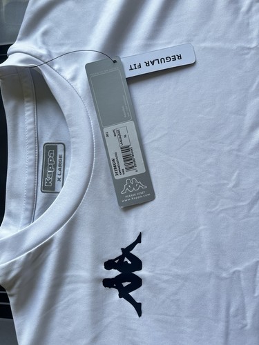 White kappa activewear shirt - activewear, t